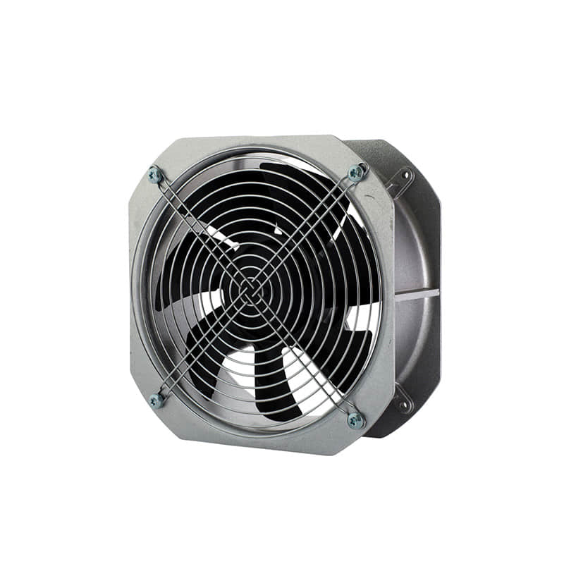YUTEC 115VAC 230VAC 200mm 92motor axial fan with metal bracket for EC charger