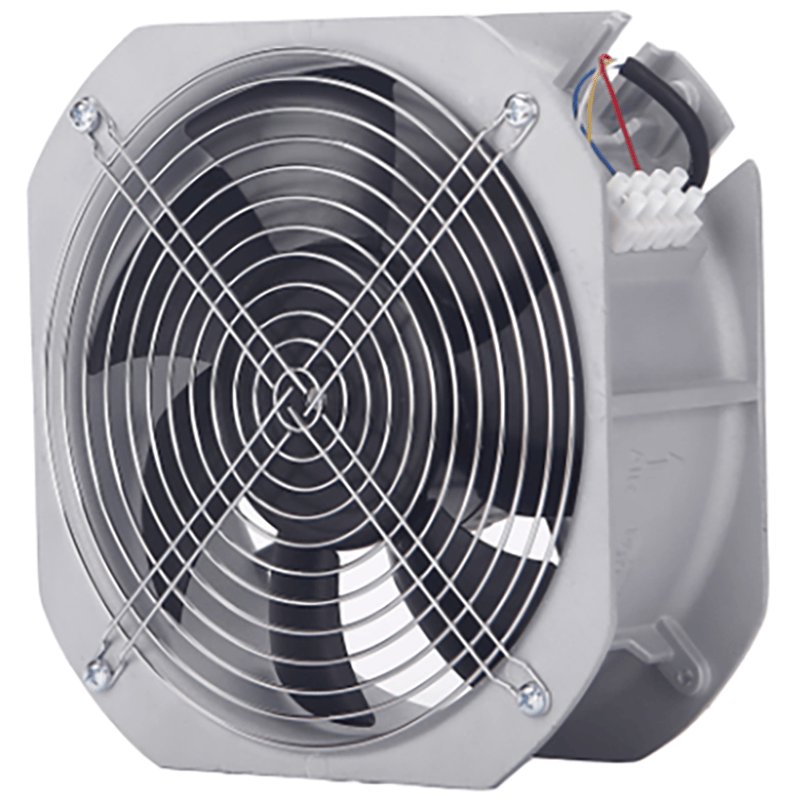 YUTEC 115VAC 230VAC 200mm 92motor axial fan with metal bracket for EC charger