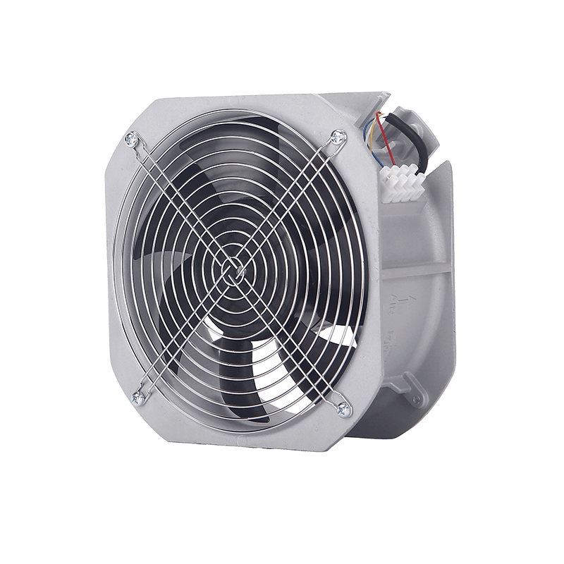 YUTEC 115VAC 230VAC 200mm 92motor axial fan with metal bracket for EC charger