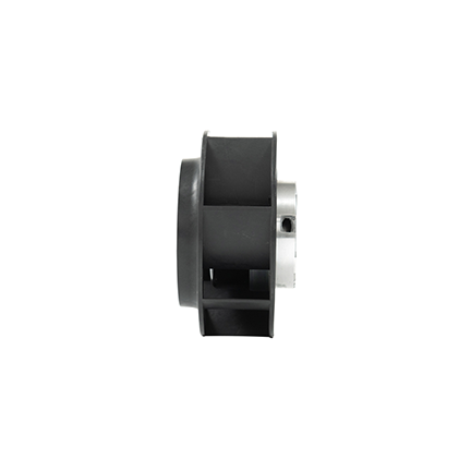 YUTEC 115VAC 230VAC 155mm EC centrifugal fan motor with Plastic impeller 