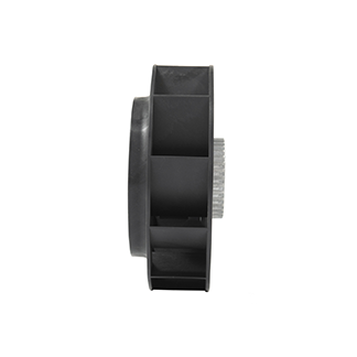 YUTEC 115VAC 230VAC 225mm 72motor high speed Plastic impeller Backward ...