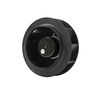 YUTEC 24VDC 48VDC 250mm 92motor high speed EC centrifugal fan with plastic impeller 