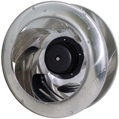 YUTEC 400mm backward curved centrifugal fans with 102motor for kitchen