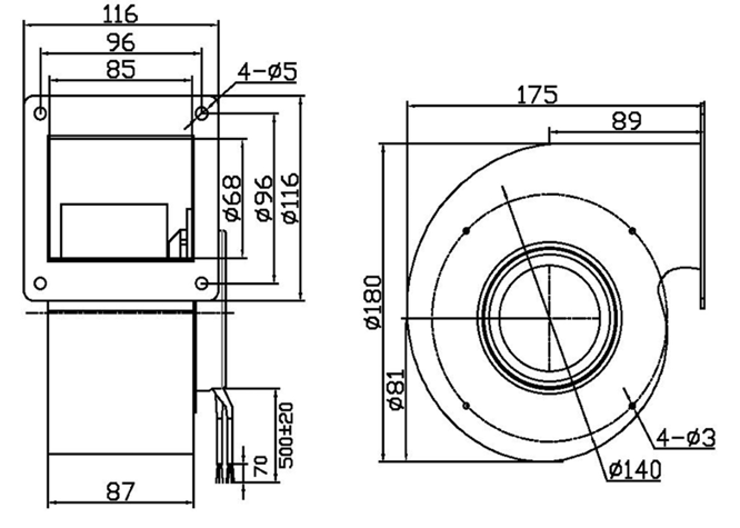 YUTEC 115VAC 230VAC 120mm 72motor Forward Curved Centrifugal Fan single inlet blower fan YUTEC 115VAC 230VAC 120mm 72motor Forward Curved Centrifugal Fan single inlet blower fan
