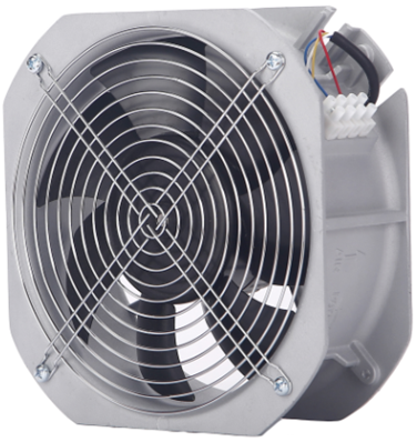YUTEC 024VAC 048VAC 250mm 92 motor axial fan with medium speed for EC charger